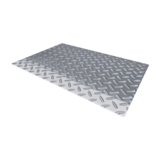 Лист рифленый нержавеющий чечевица 10х1000х1200 мм 02Х18Н11 ГОСТ 8568-77