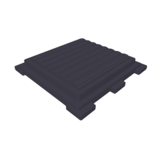 Люк тяжелый квадратный Т(С250) 400х400 мм ВЧ35 ГОСТ 3634-2019