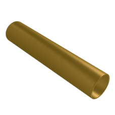 Труба латунная прессованная 185х12,5 мм Л96 ГОСТ 494-2014